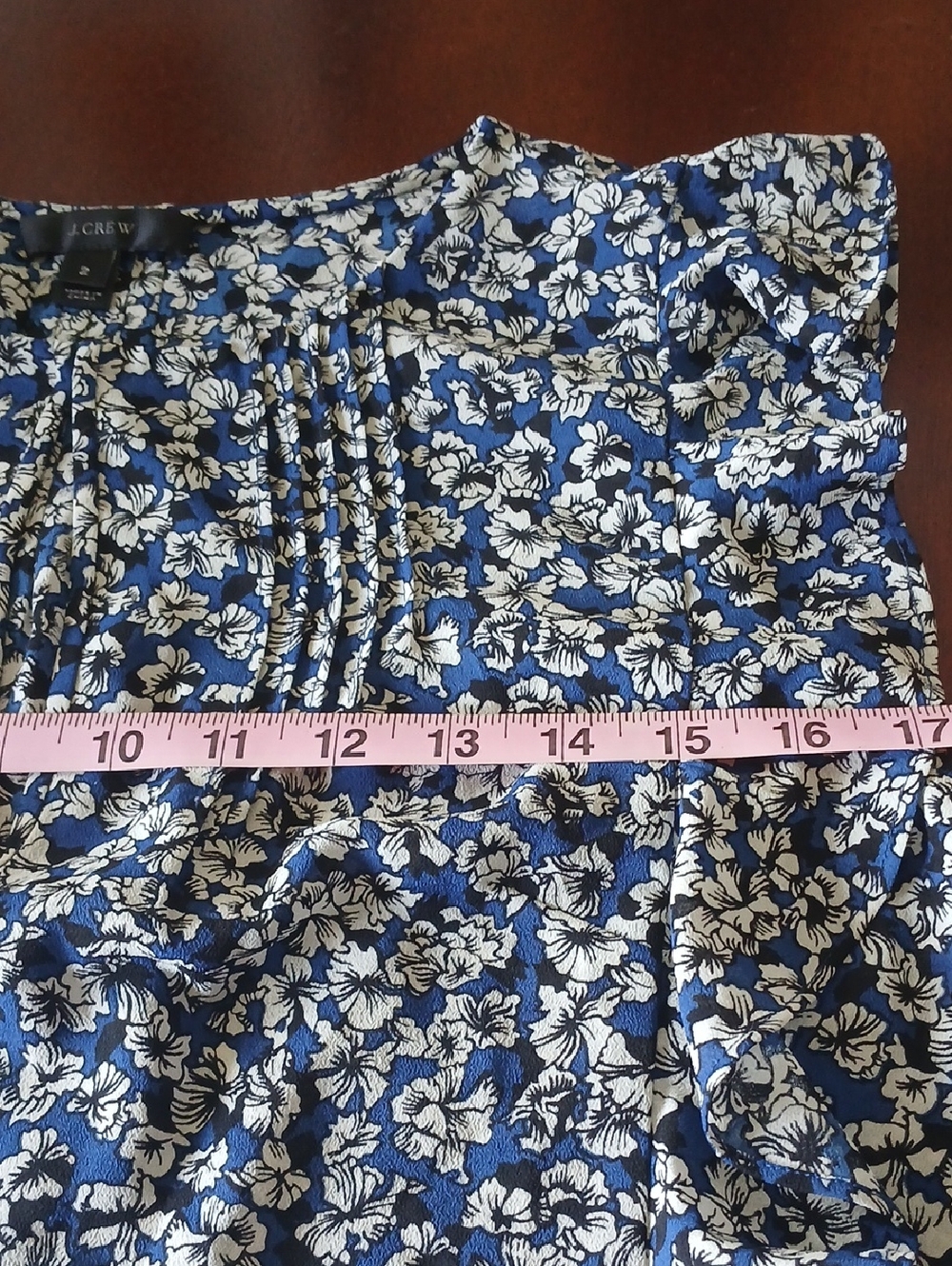 J. Crew Cascade Ruffle Blouse - Picture 4 of 8